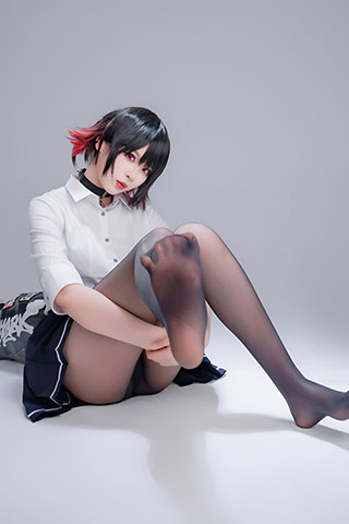 鲨鱼妹JK共100张-玉足阁