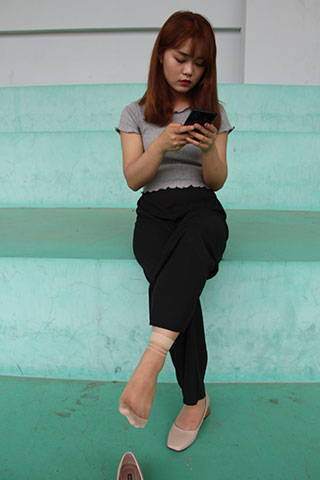 大三学姐-无敌挑鞋共92张-玉足阁