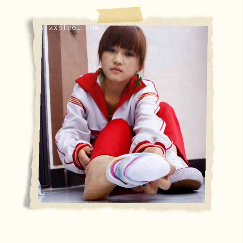 条纹的袜子共65张-玉足阁