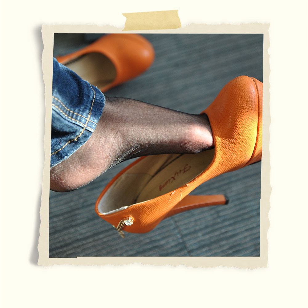 黑丝 挑鞋 阳光共93张-玉足阁