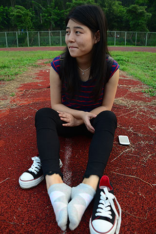 操场帆布鞋の棉袜脚共91张-玉足阁