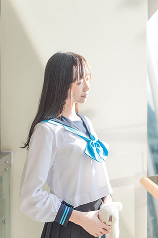 校园JK制服の黑丝脚共39张-玉足阁