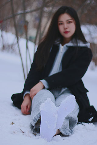 踏雪无痕 首次雪景拍摄，天寒地冻共300张-玉足阁