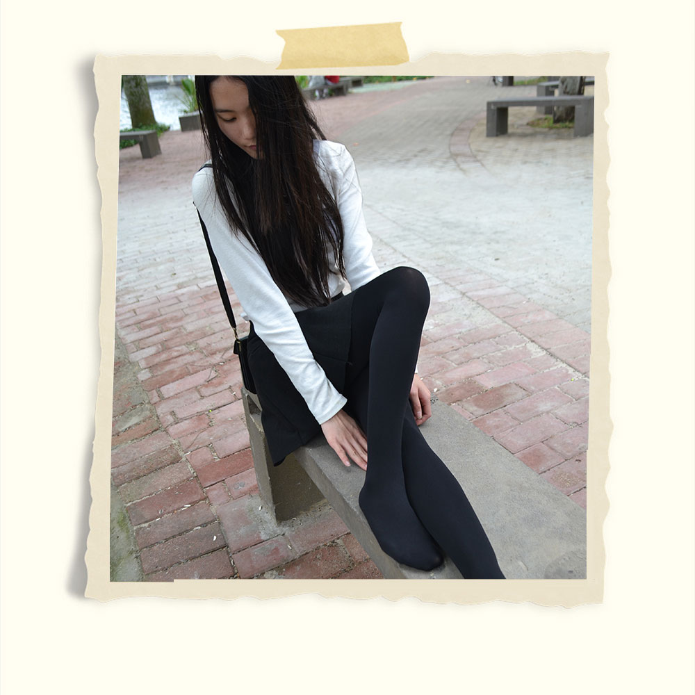 湖边黑丝袜脚の帆布鞋共109张-玉足阁