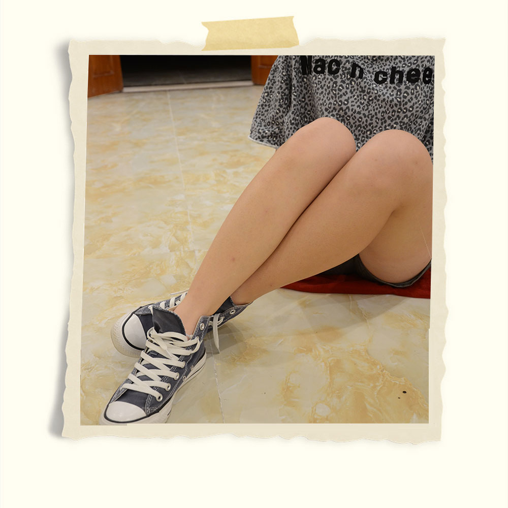 黑帆布鞋嫩足粉红船袜共103张-玉足阁