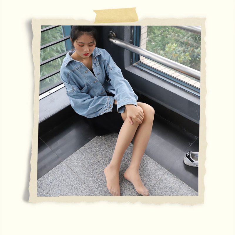 学妹板鞋の长丝袜脚+视频一部共196张-玉足阁