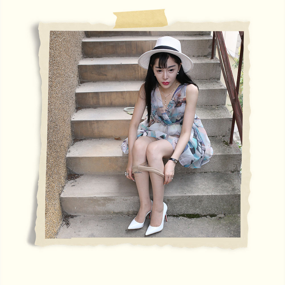 浓妆丝袜脚共337张-玉足阁