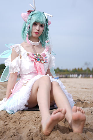 小研-瑶时之祈愿cos共210张-玉足阁