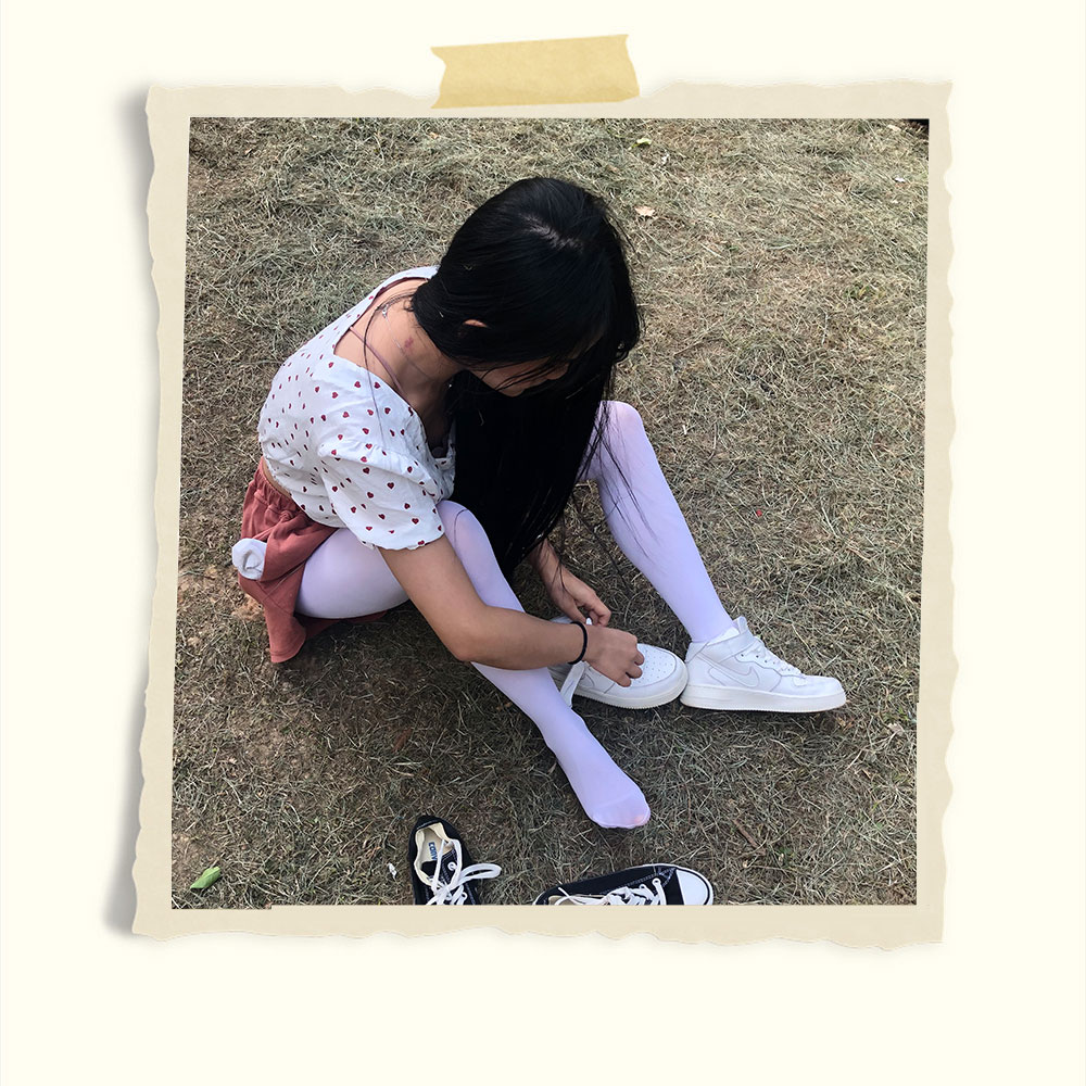 学姐换鞋全过程+2个视频共101张-玉足阁