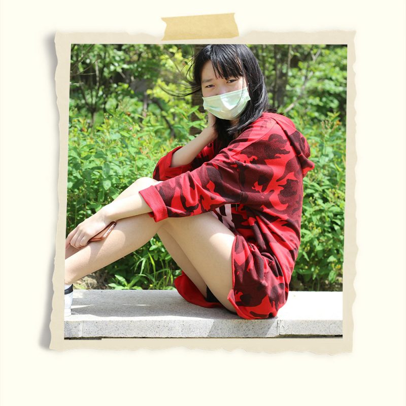 口罩少女の白棉袜脚丫共127张-玉足阁