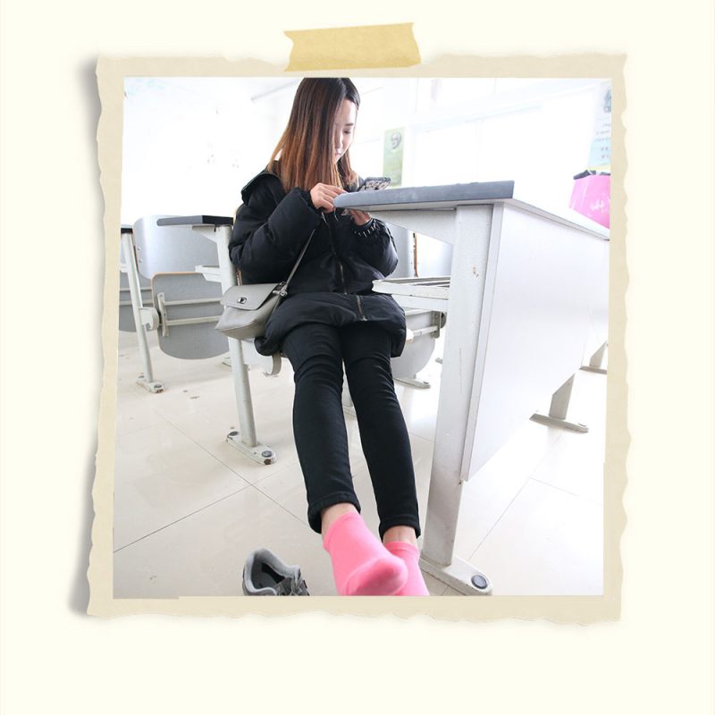 学妹棉袜脚丫共110张-玉足阁