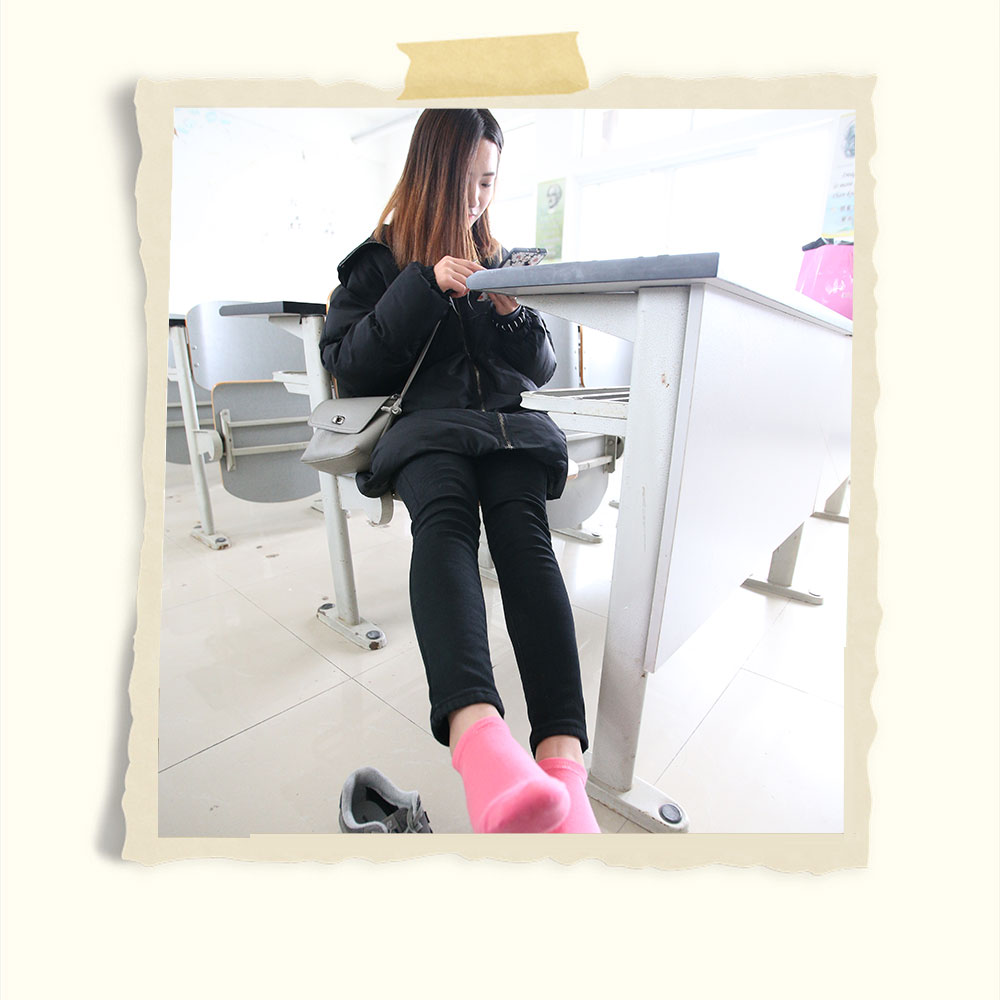 学妹棉袜脚丫共110张-玉足阁