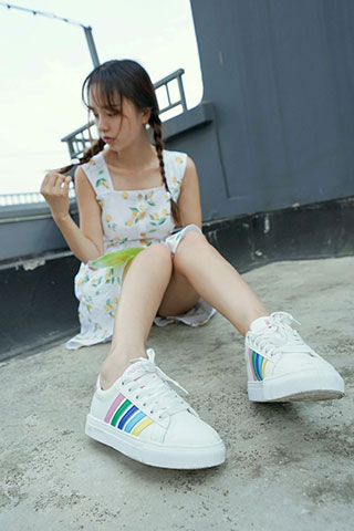 小玥玥的豹纹棉袜脚共110张-玉足阁