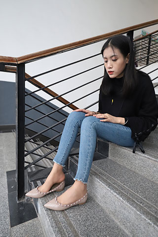 牛仔丝脚丫+视频1个共341张-玉足阁