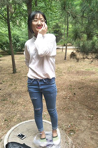 堂妹紧牛户外棉袜换网袜共234张-玉足阁