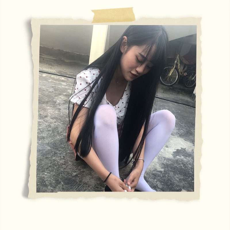 学妹换帆布鞋过程+2个视频共137张-玉足阁