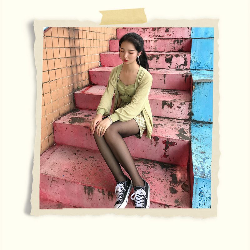 操场黑丝帆布鞋脚丫共127张-玉足阁