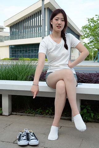 菲菲 记忆中的帆布鞋共205张-玉足阁