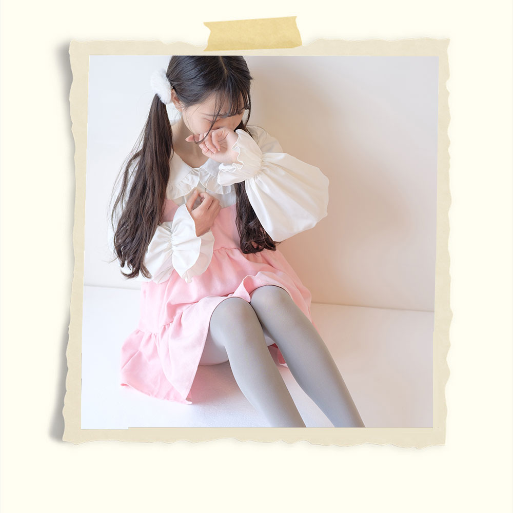 少女连衣裙の灰丝脚丫+视频1个共130张-玉足阁