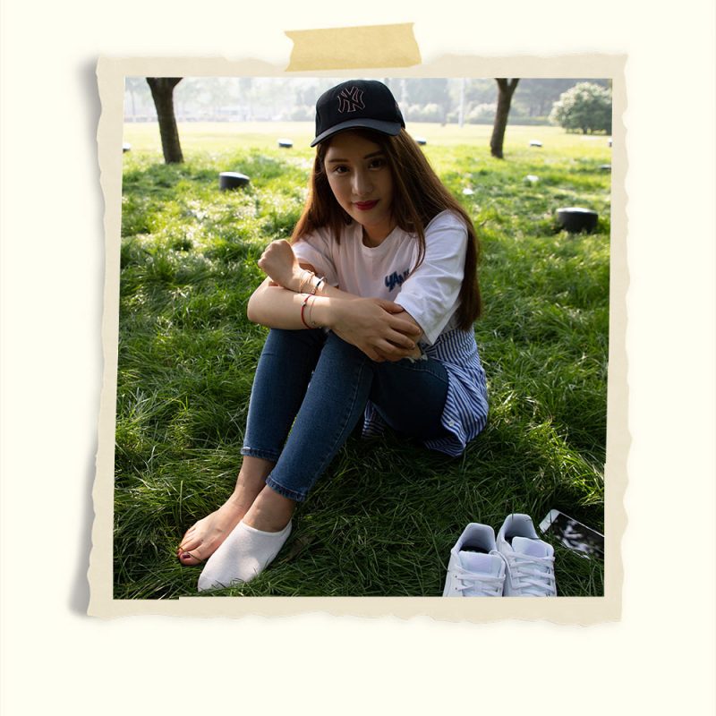 小姐姐板鞋棉袜踏青共192张-玉足阁