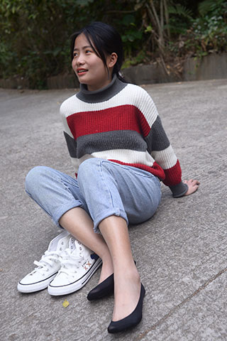 高帮帆布鞋の船袜脚【附送视频1个】共171张-玉足阁