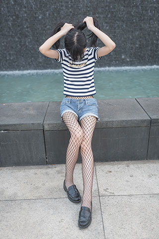 热裤の网袜脚丫共50张-玉足阁