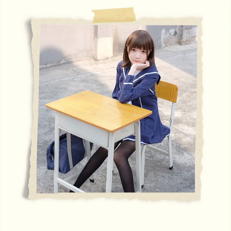 cosplay校服装の黑丝脚丫+视频一个共110张-玉足阁