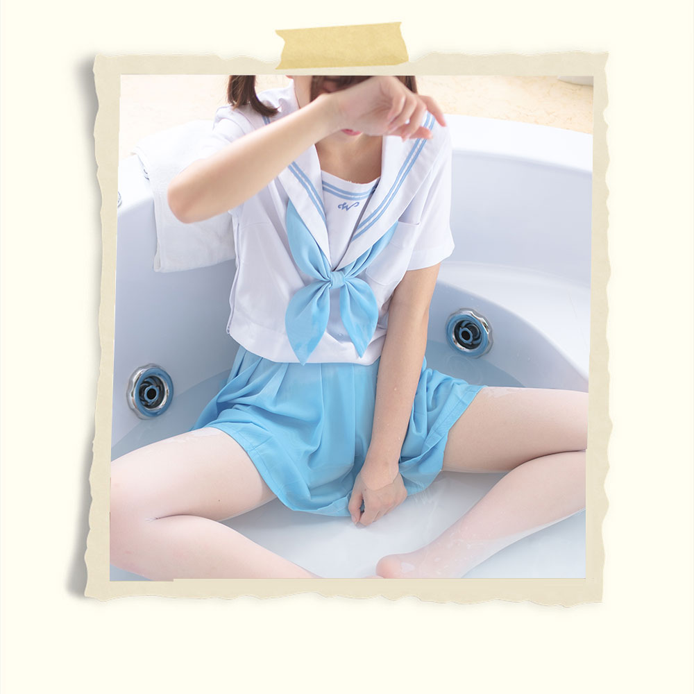 浴缸少女白丝脚丫+视频1个共124张-玉足阁