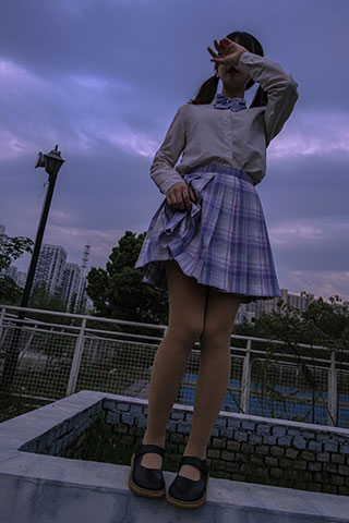 日系JK制服の厚丝足共76张-玉足阁