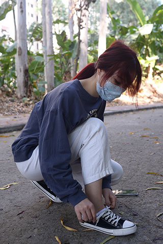 公园约拍帆布鞋の棉袜脚共255张-玉足阁