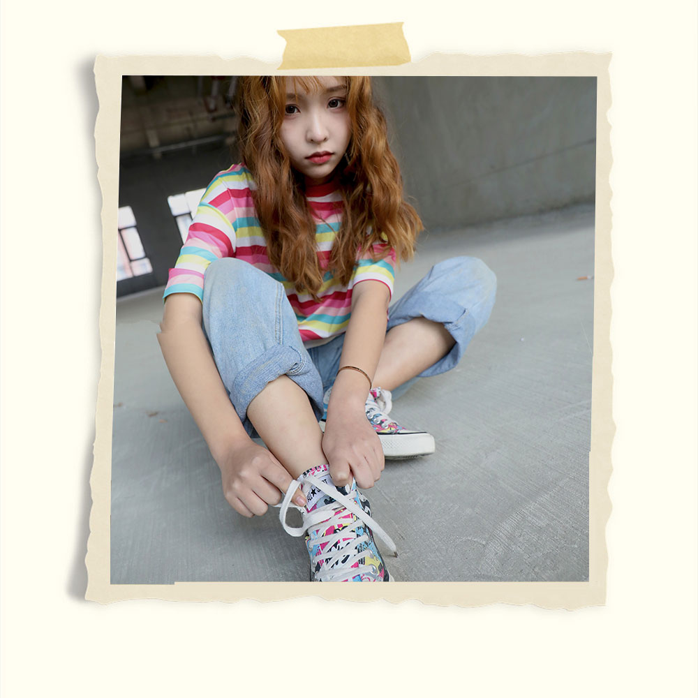 毛坯房里的帆布鞋の船袜脚共76张-玉足阁