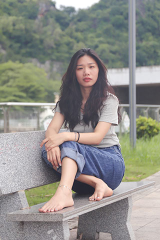 小允牛仔裤精致美甲红润脚底共144张-玉足阁