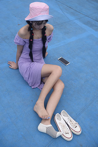 小蓓师妹  一个美丽的清晨共148张-玉足阁