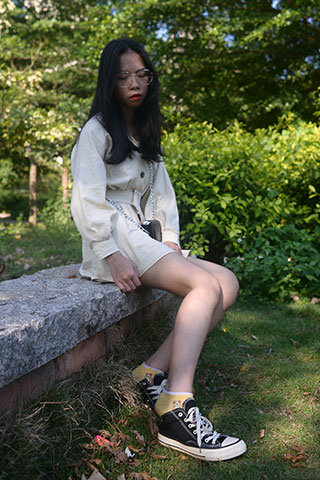 小花师妹–时光如初见共64张-玉足阁