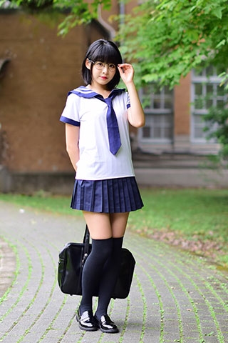 海琳学妹 学生制服共73张-玉足阁