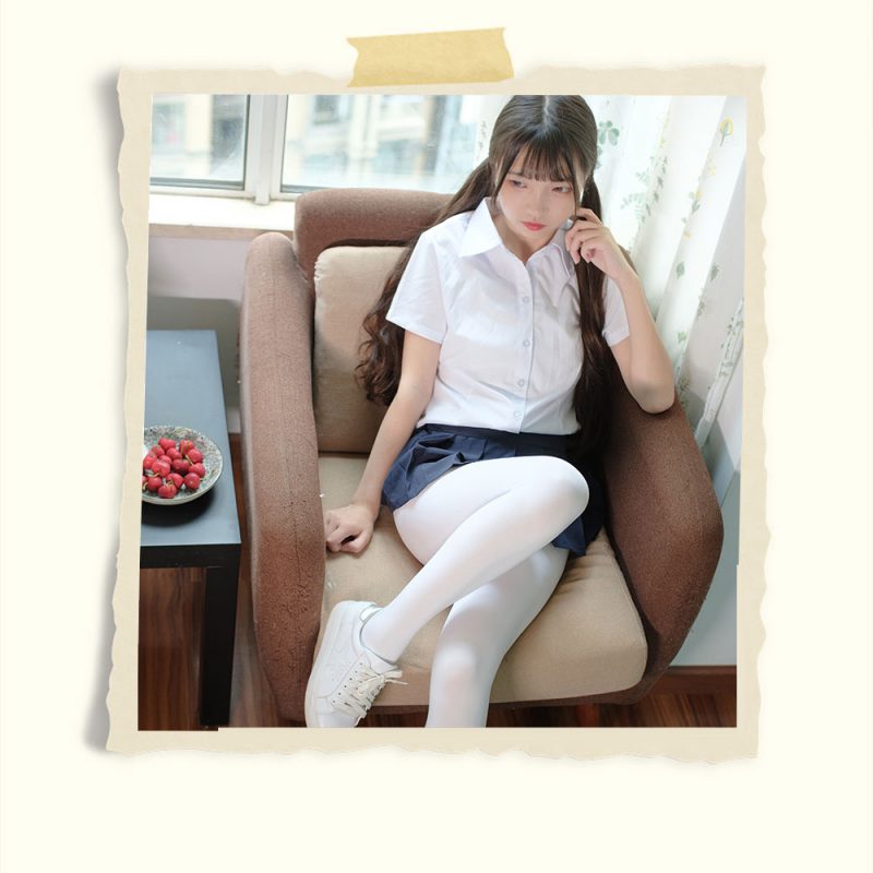 衬衣白丝袜脚丫+视频1个共83张-玉足阁