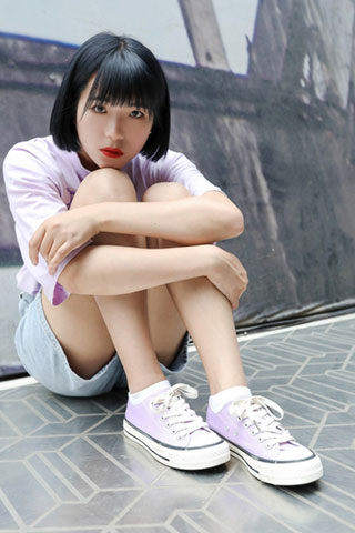 帆布鞋の脏棉袜脚共96张-玉足阁