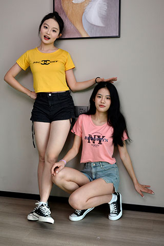 双双の安妮 运动起来共180张-玉足阁