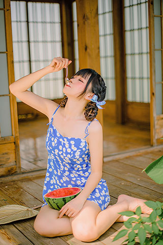 miko酱-夏日回忆共57张-玉足阁