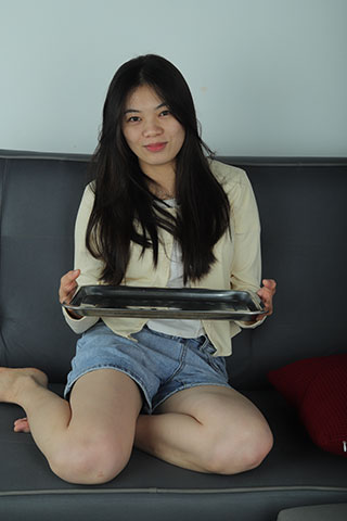 嘉琪脚丫子与美食同框共120张-玉足阁