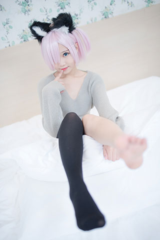 猫耳超短裤共31张-玉足阁