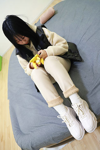 运动鞋の白棉袜脚共99张-玉足阁