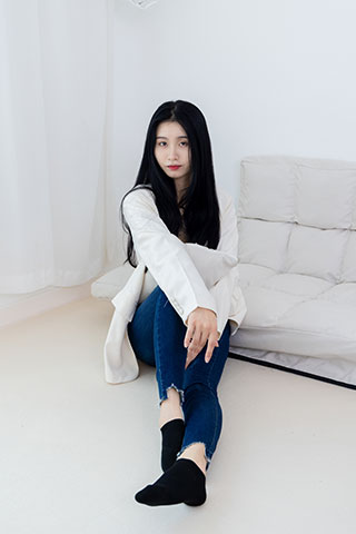 绒绒长靴の黑船袜脚丫共175张-玉足阁