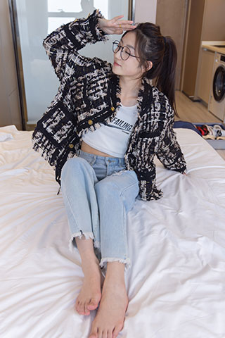 小沫-高跟鞋、皮鞋、肉丝、裸足共117张-玉足阁