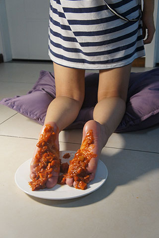 不露脸的酱香脚丫共165张-玉足阁