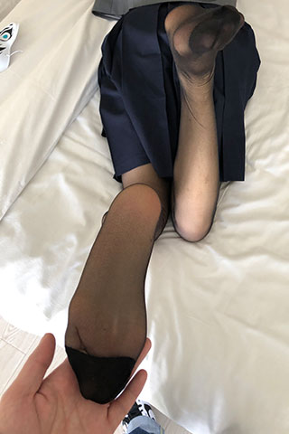 长裙の黑丝脚丫共79张-玉足阁