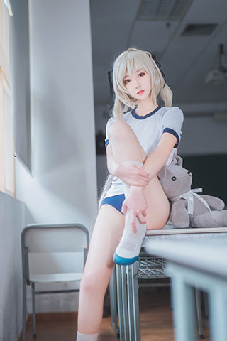 春日野穹体操服共35张-玉足阁