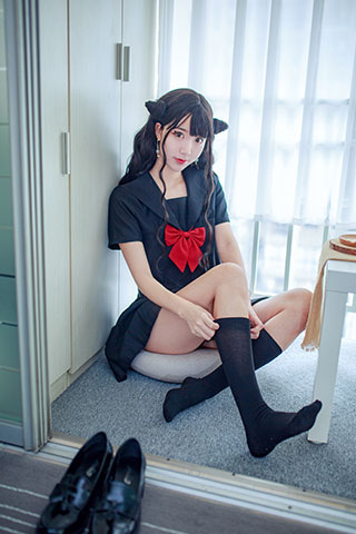 小恶魔JK制服共38张-玉足阁