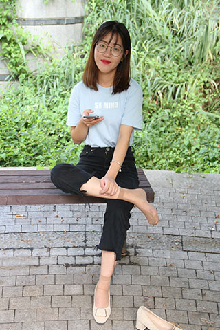 刚刚考完试-让我们一起放松一下吧共85张-玉足阁